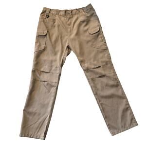 Tactical Series Cargo Pants Mens Size 2XL Tan Khaki Utility Ripstop Outdoor